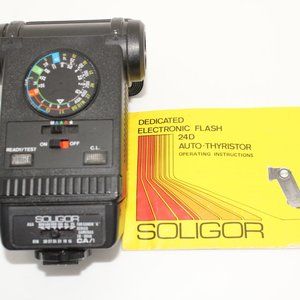 Soligor Dedicated Electronic Flash 24D Auto-Thyristor